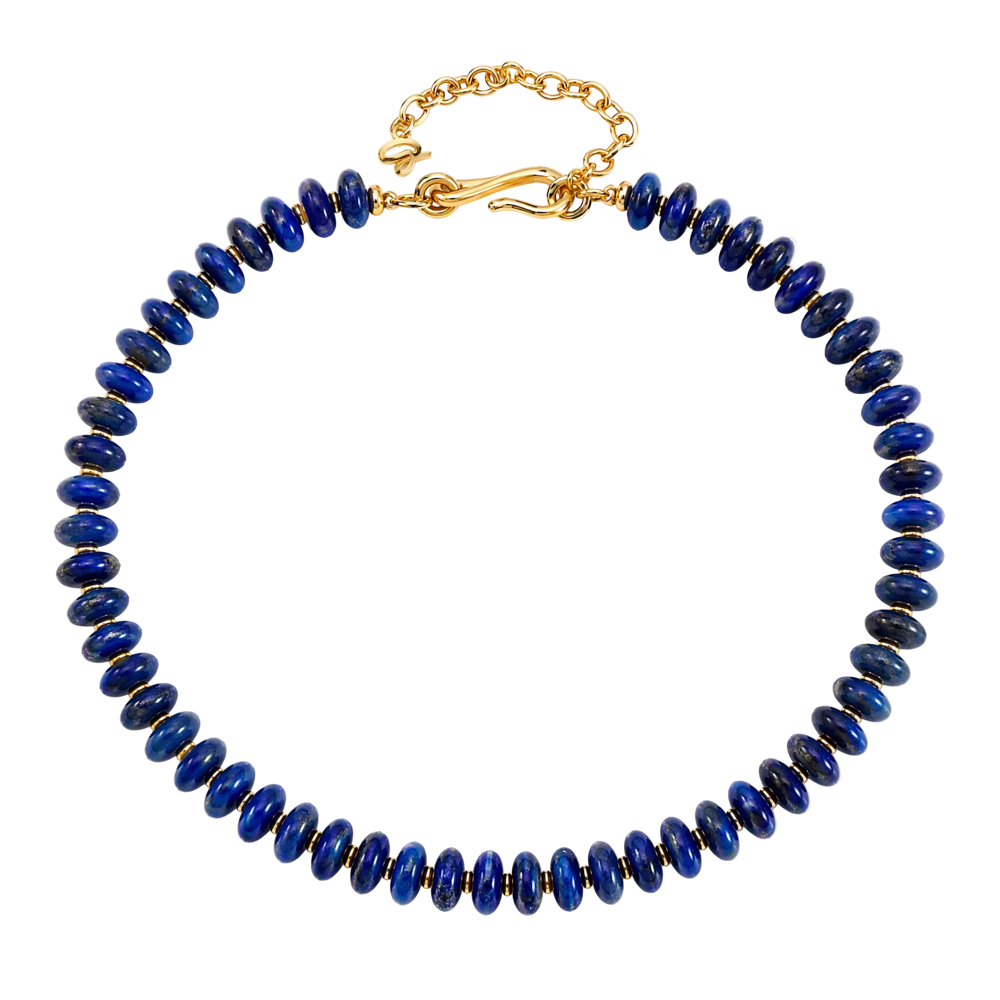"Cobalt" Lapis Lazuli Sterling Silver Choker