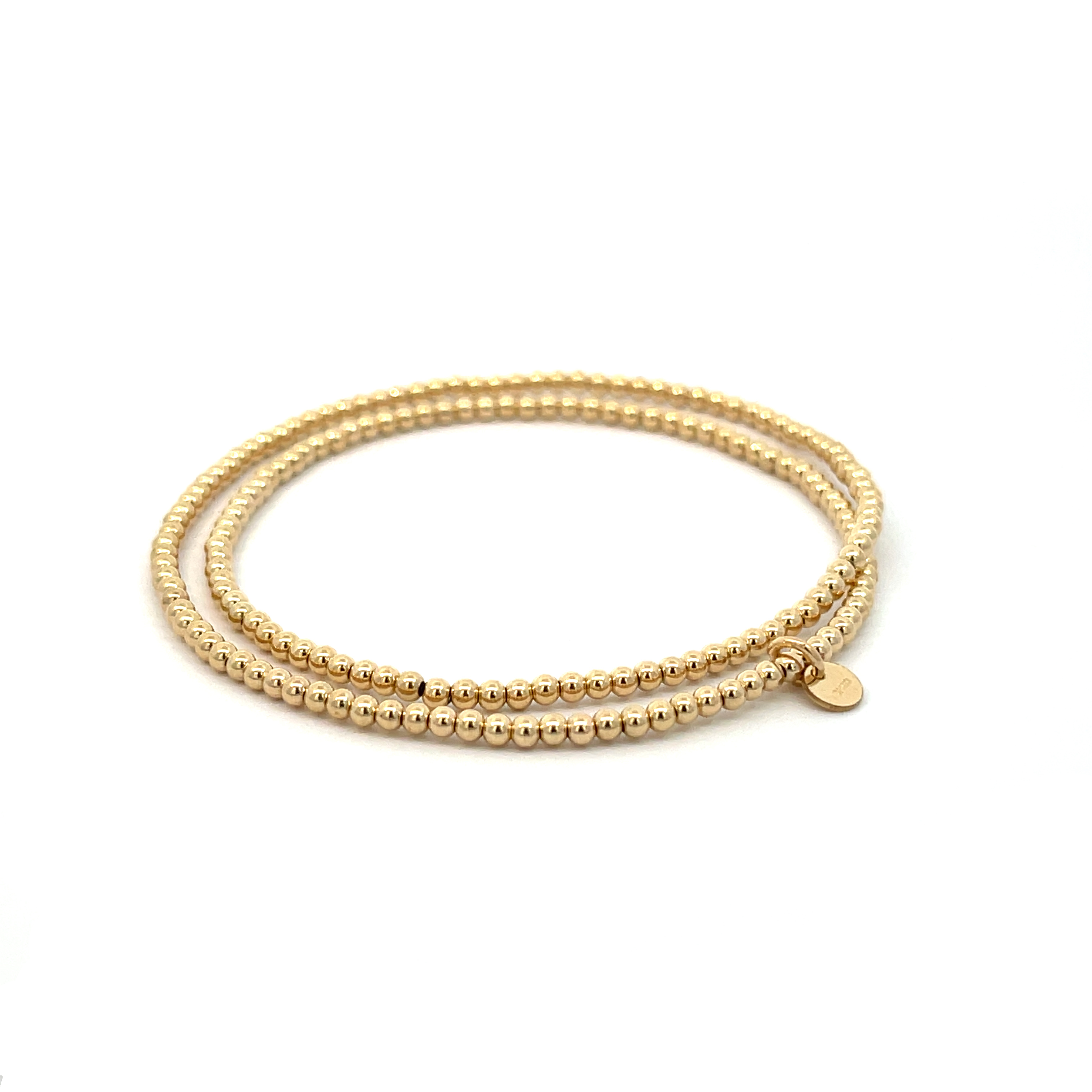 Discover MIA Gold Beaded Bracelet