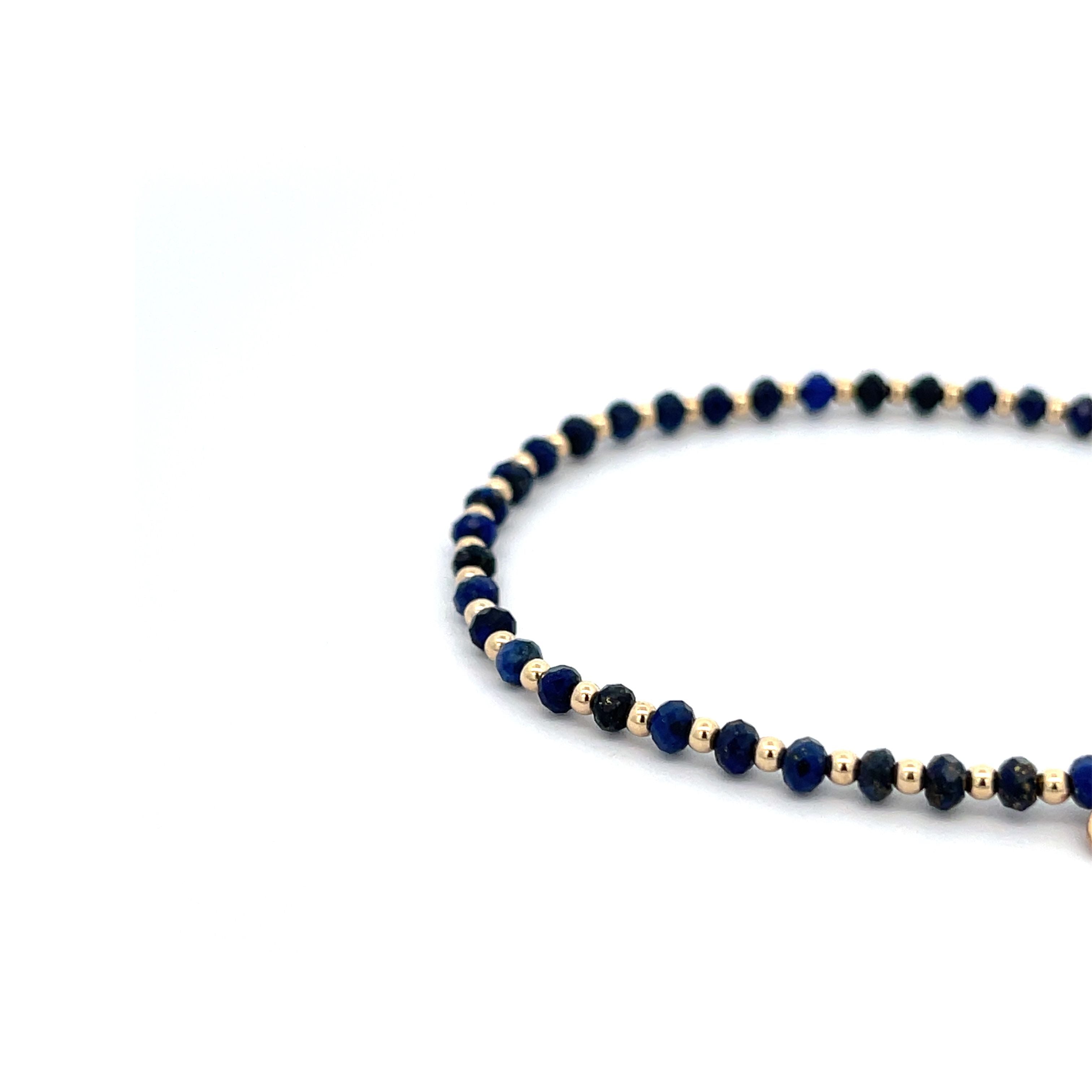 Handcrafted Larissa Lapis Bracelet - Gosia Orlowska