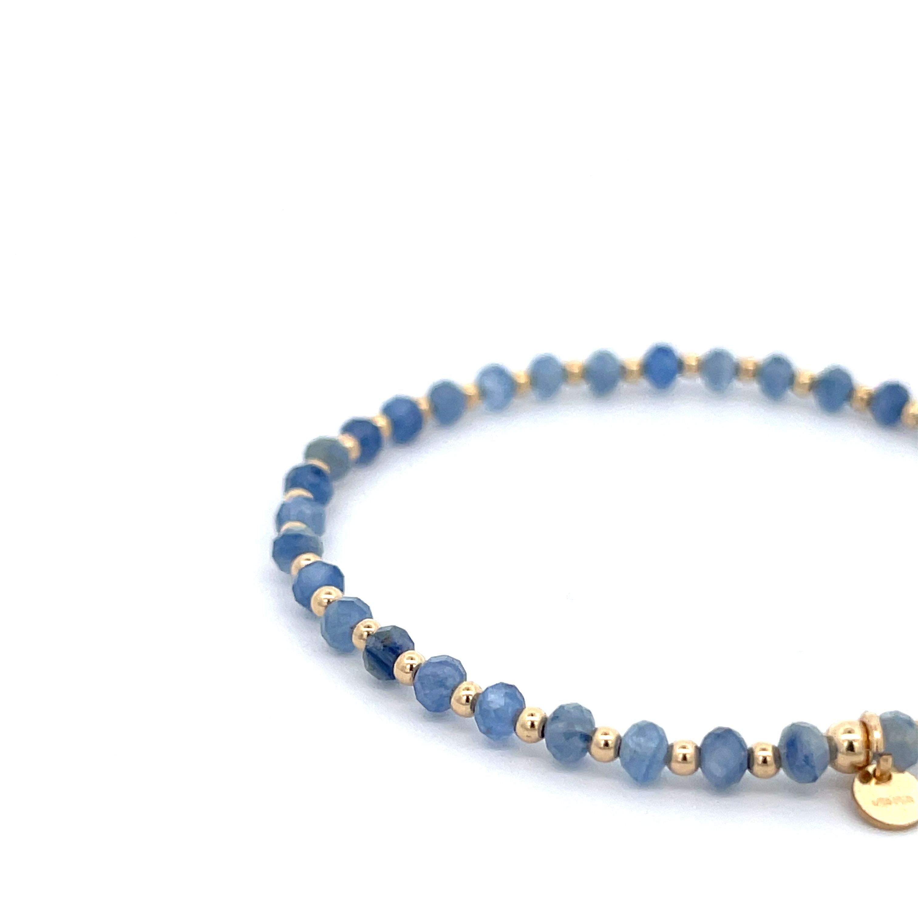 Lillian Kyanite Bracelet: Handcrafted Elegance