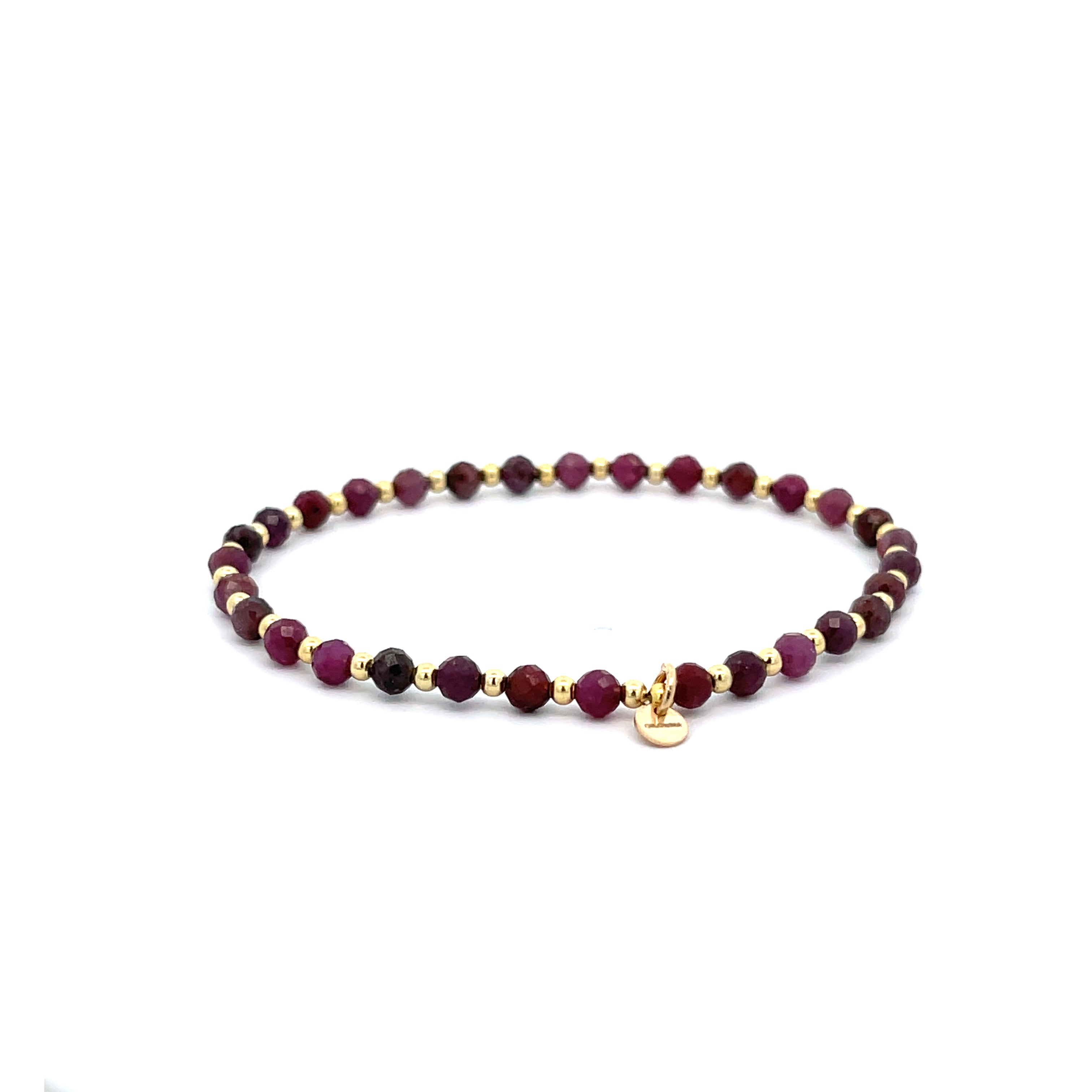 Discover Exquisite RITA Ruby Bracelet Gosia Orlowska