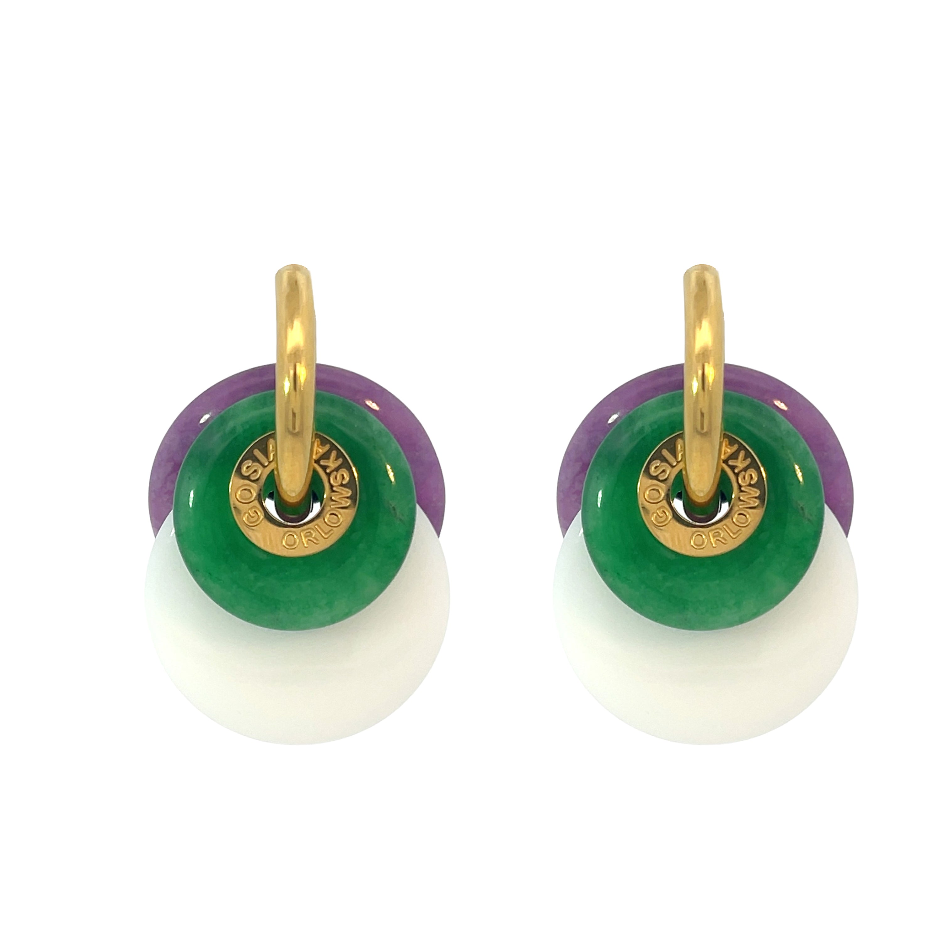 Discover "Amore" 4 Stone Earrings