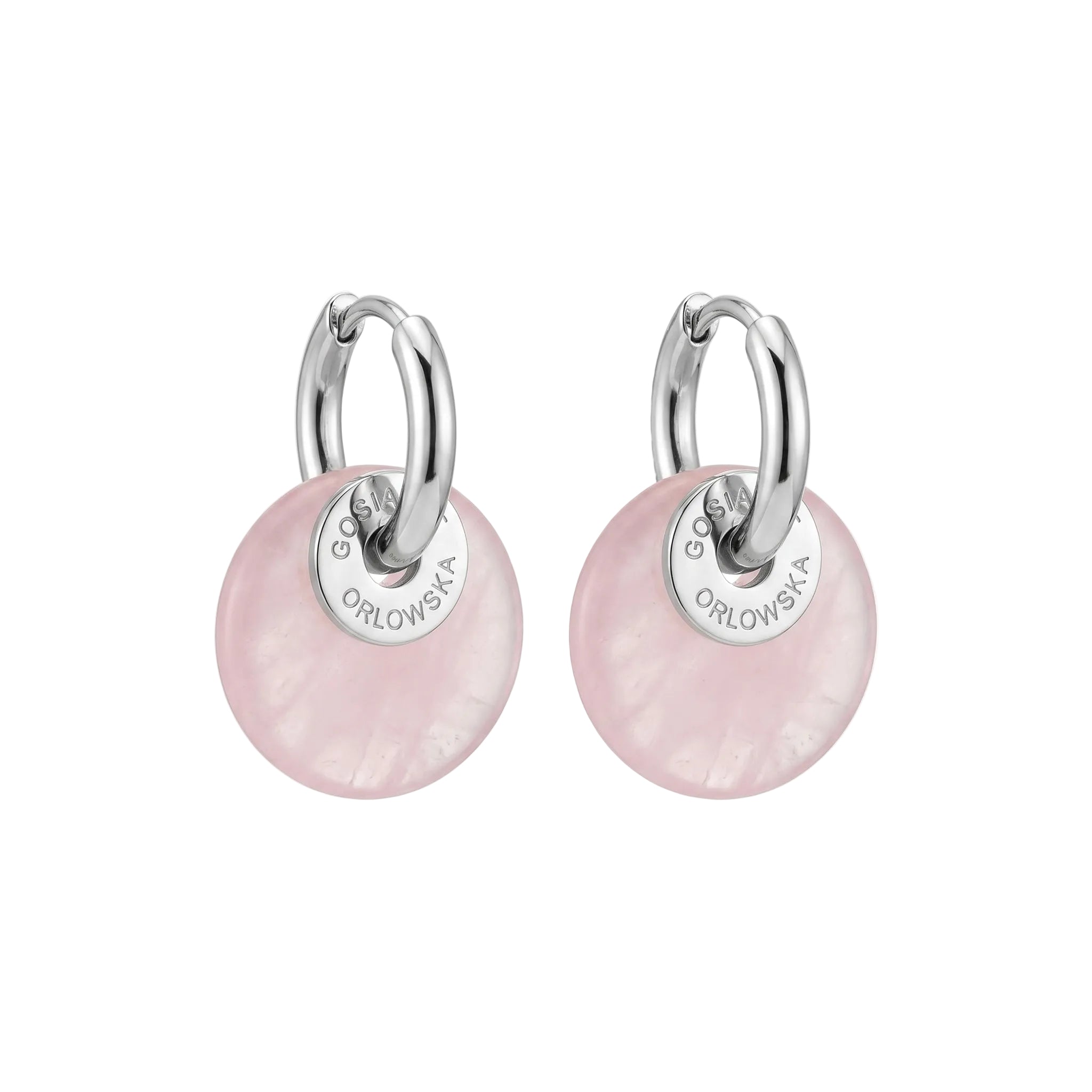 "CIAMBELLA“ 1.5cm Agate Mini Earrings