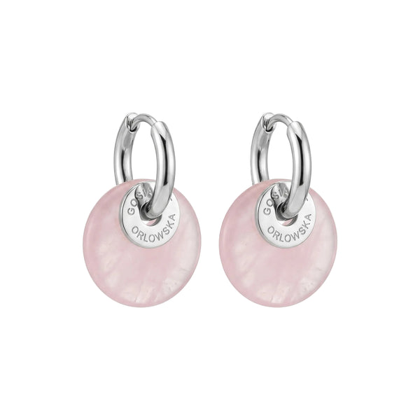 "CIAMBELLA“ 1.5cm Agate Mini Earrings