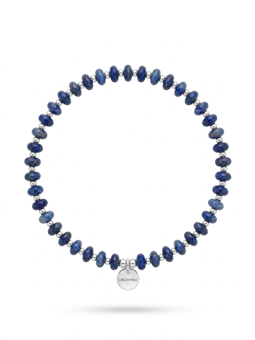 “Laina” 3.5mm Lapis lazuli bracelet