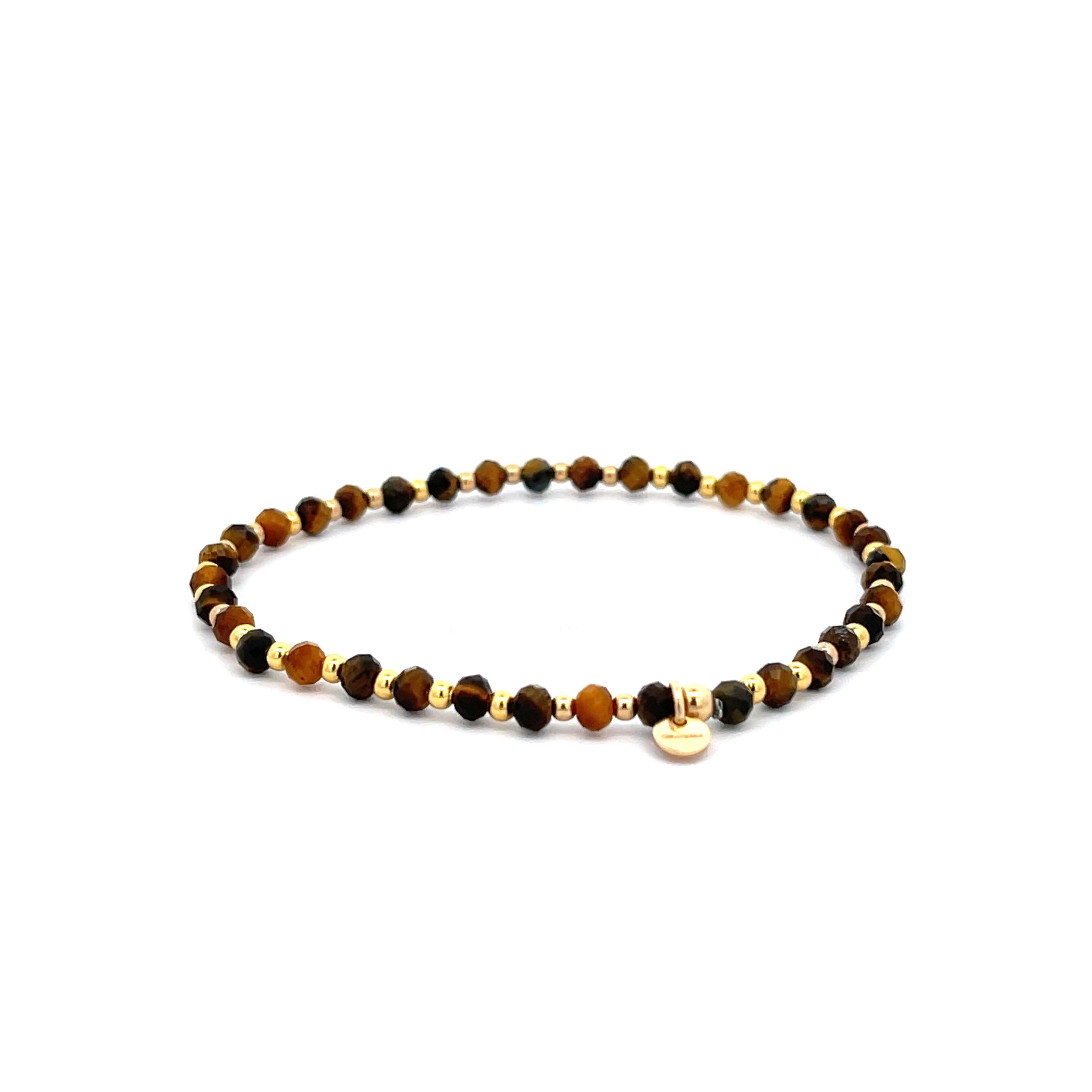 Lola Tiger's Eye Bracelet: Gosia Orlowska Collection