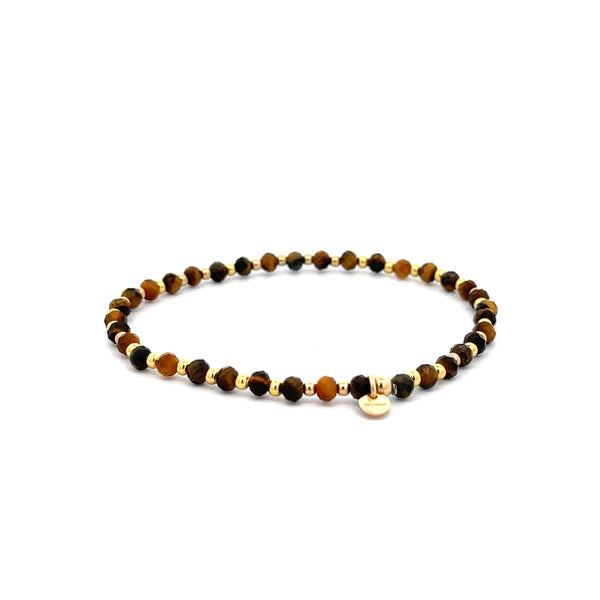 Lola Tiger's Eye Bracelet: Gosia Orlowska Collection