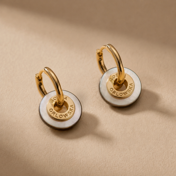 "CIAMBELLA" 1.2CM mini (Abalone) Earrings