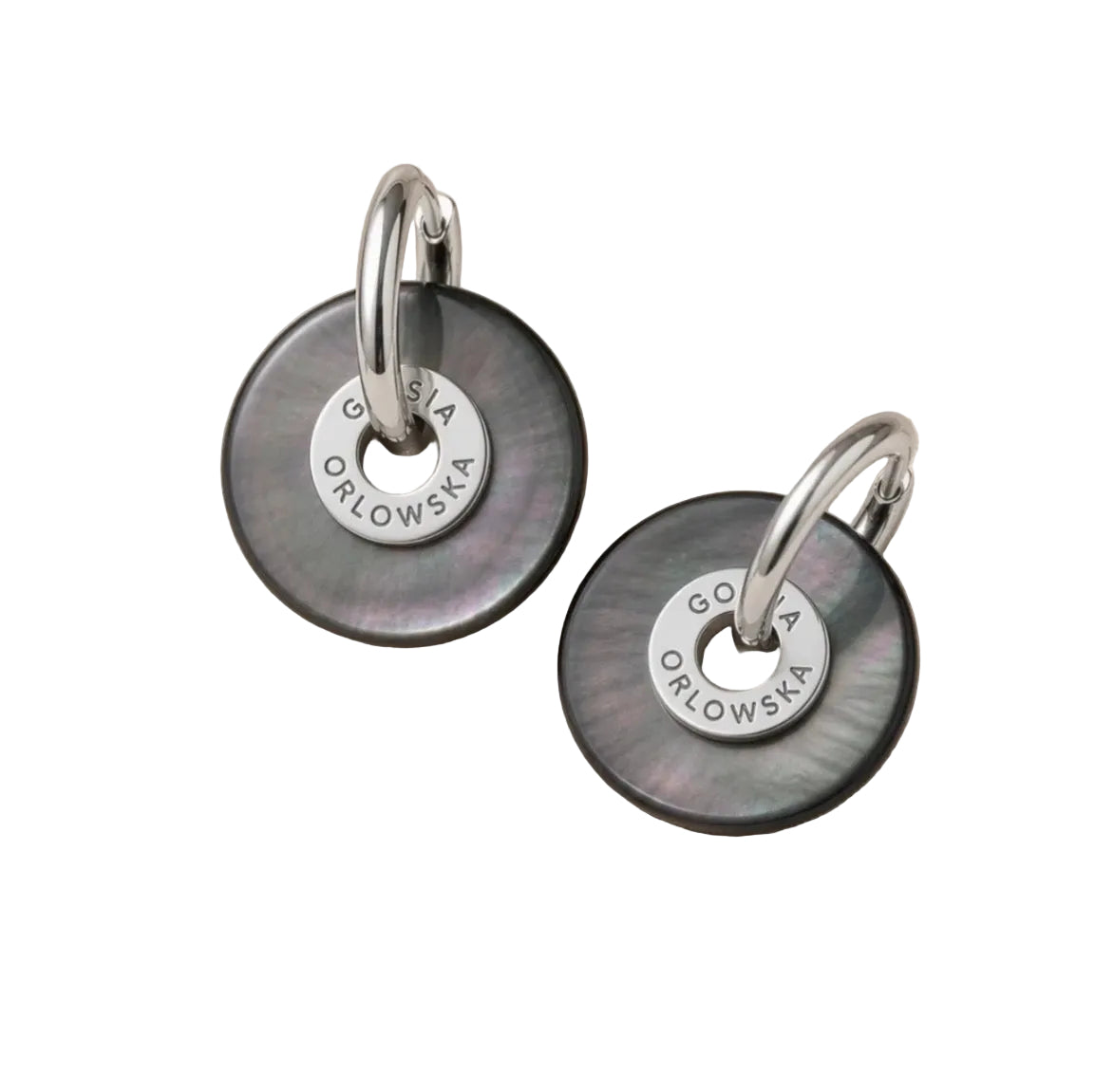 “CIAMBELLA” 2CM Abalone Mother of Pearl EARRINGS