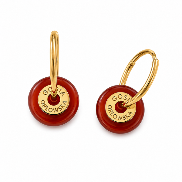 Ciambella Mini 1.2CM Gemstone Earrings