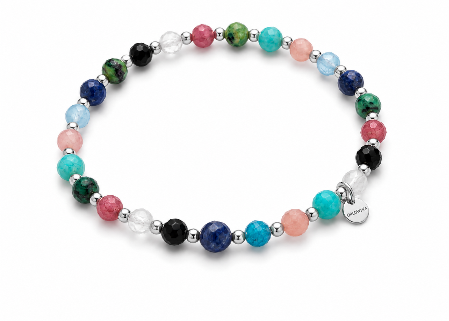 “NICO” 4mm Mixed Crystal Diamond Cut Bracelet