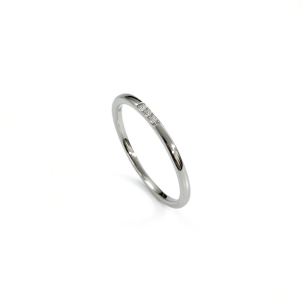 “Lori” 925 sterling SILVER 3 STONES RING