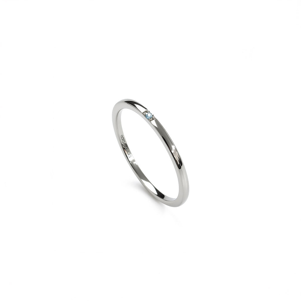 “Lori” 925 sterling SILVER TOPAZ RING