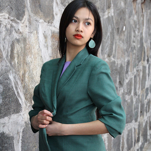 Heavenly Beauty Oval Drop Earrings