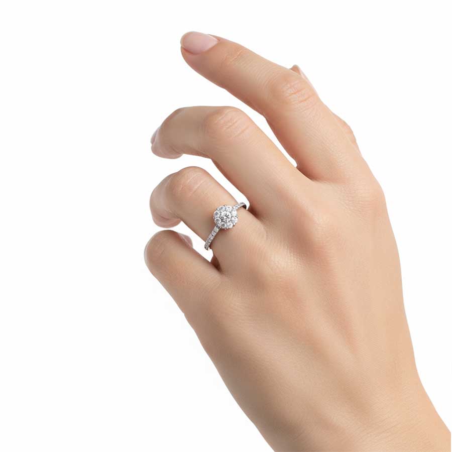 “Astra” Starry Zirconia Gold Vermeil Ring