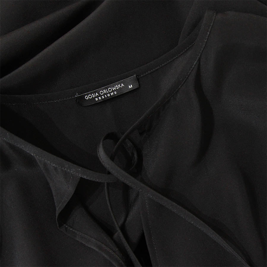 “BALI” Silk Dress - Black