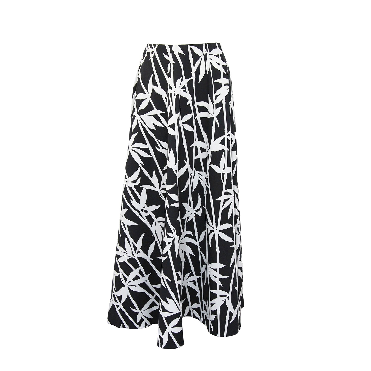 Sustainable Black Flared Skirt | Gosia Orlowska Collection