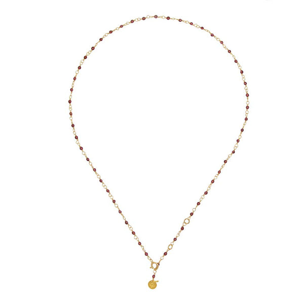 "Chiyo" beaded necklace