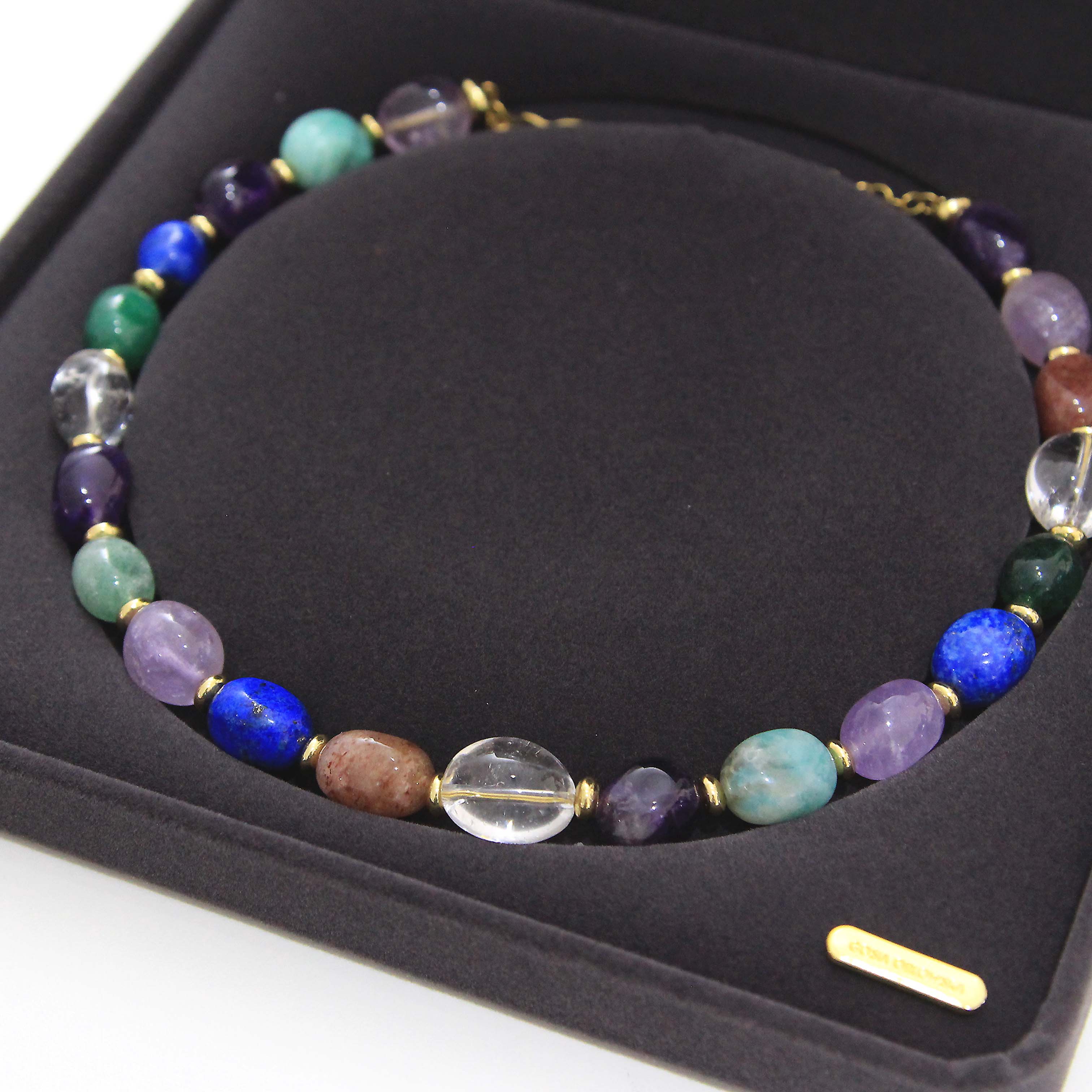 "Sweet Candy " Mix Stones Necklace