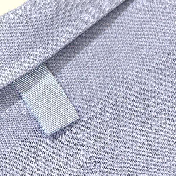 " LYLA" LINEN BLAZER - BABY BLUE