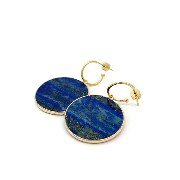 Heavenly Beauty Round Drop Earrings