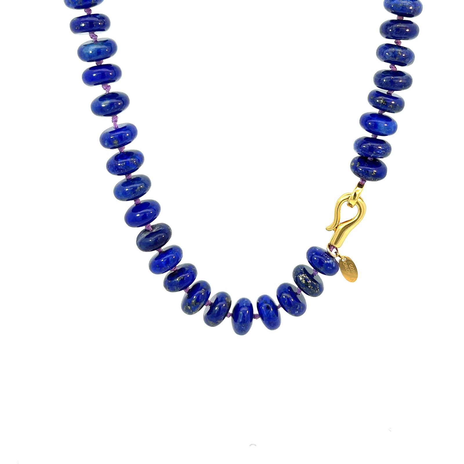"Cobalt" Lapis Lazuli Sterling Silver Choker