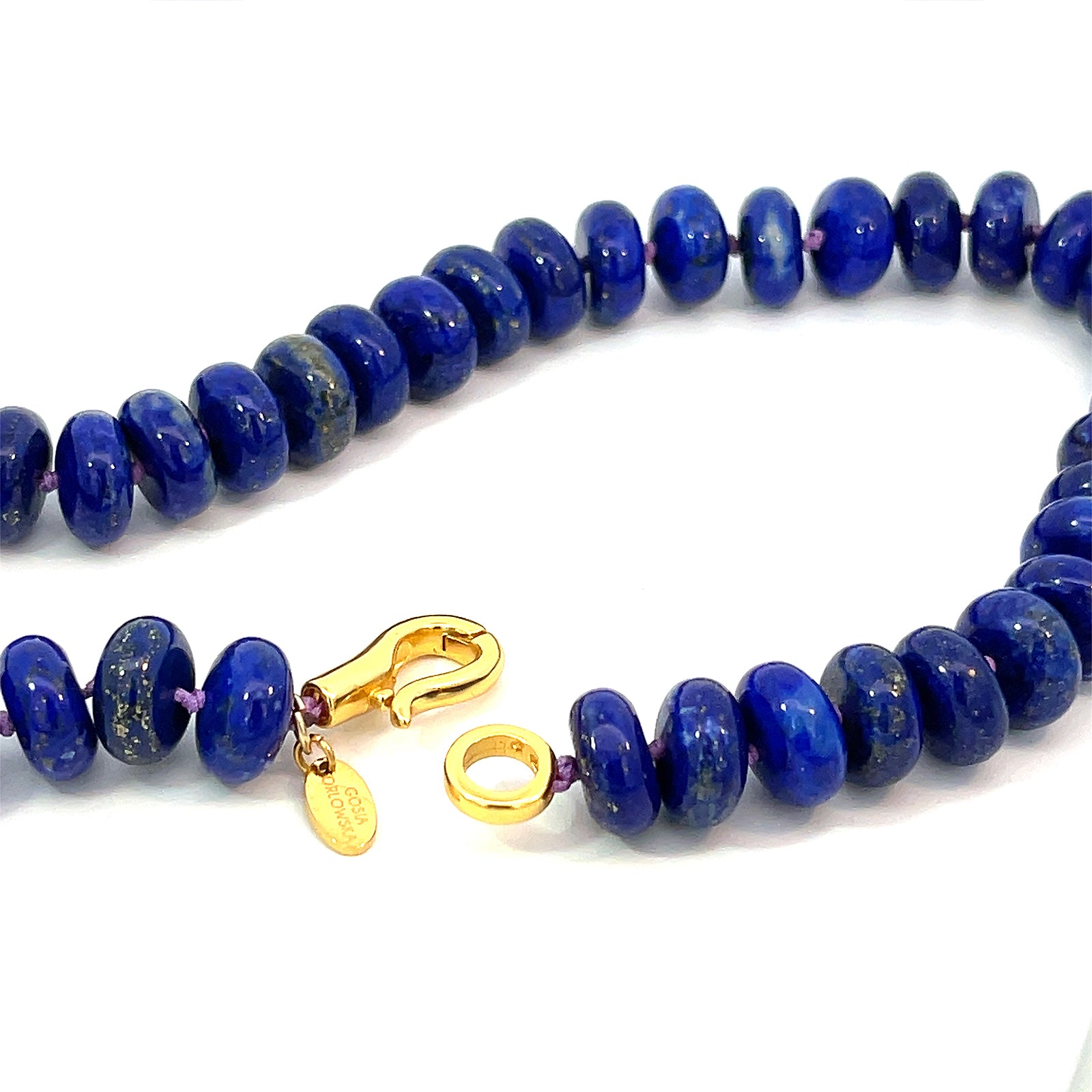 "Cobalt" Lapis Lazuli Sterling Silver Choker