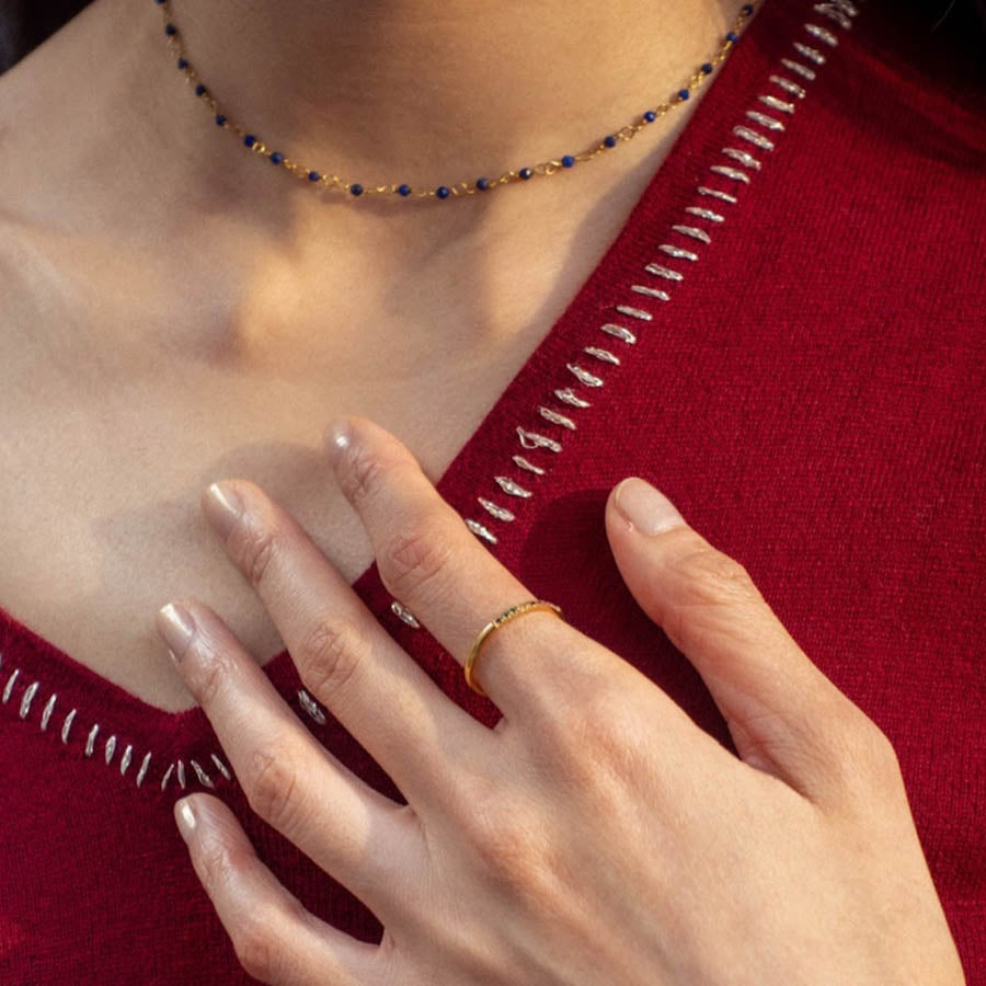 " LARA " V- Neck Knit Crop Top - Pinot Noir