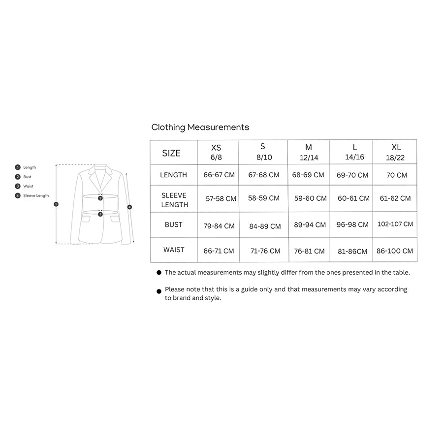 "LYLA" LINEN BLAZER - NAVY BLUE