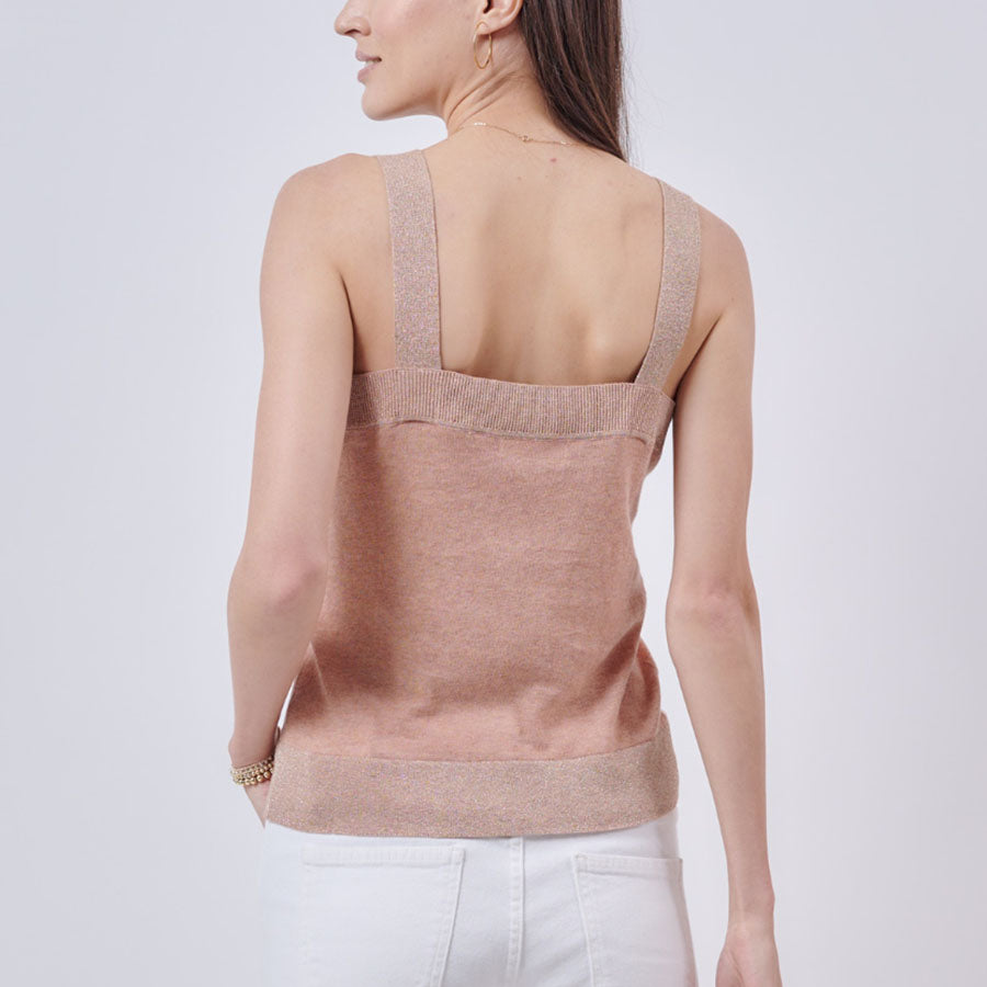 “ MARA “ Knit V-Neck Tank Top