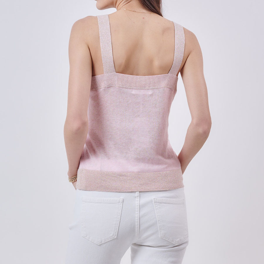 "Mara" Knit V-Neck Tank Top