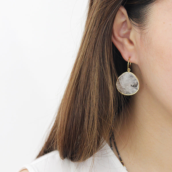 "MARINA" STONE EARRINGS