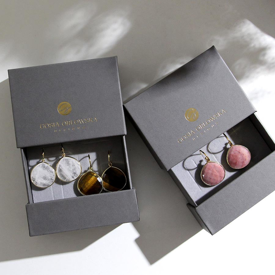 "MARINA" STONE EARRINGS