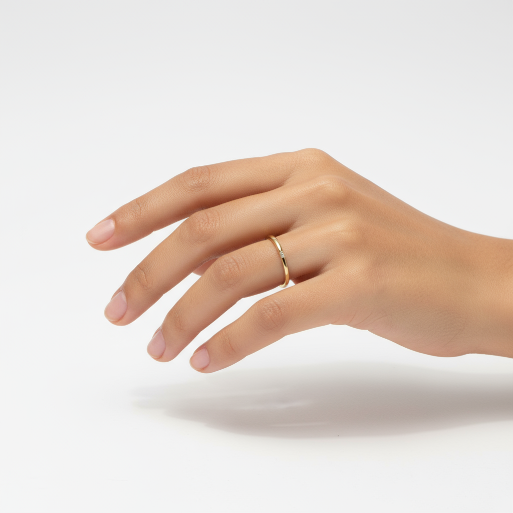 “Lori” 925 sterling SILVER TOPAZ RING