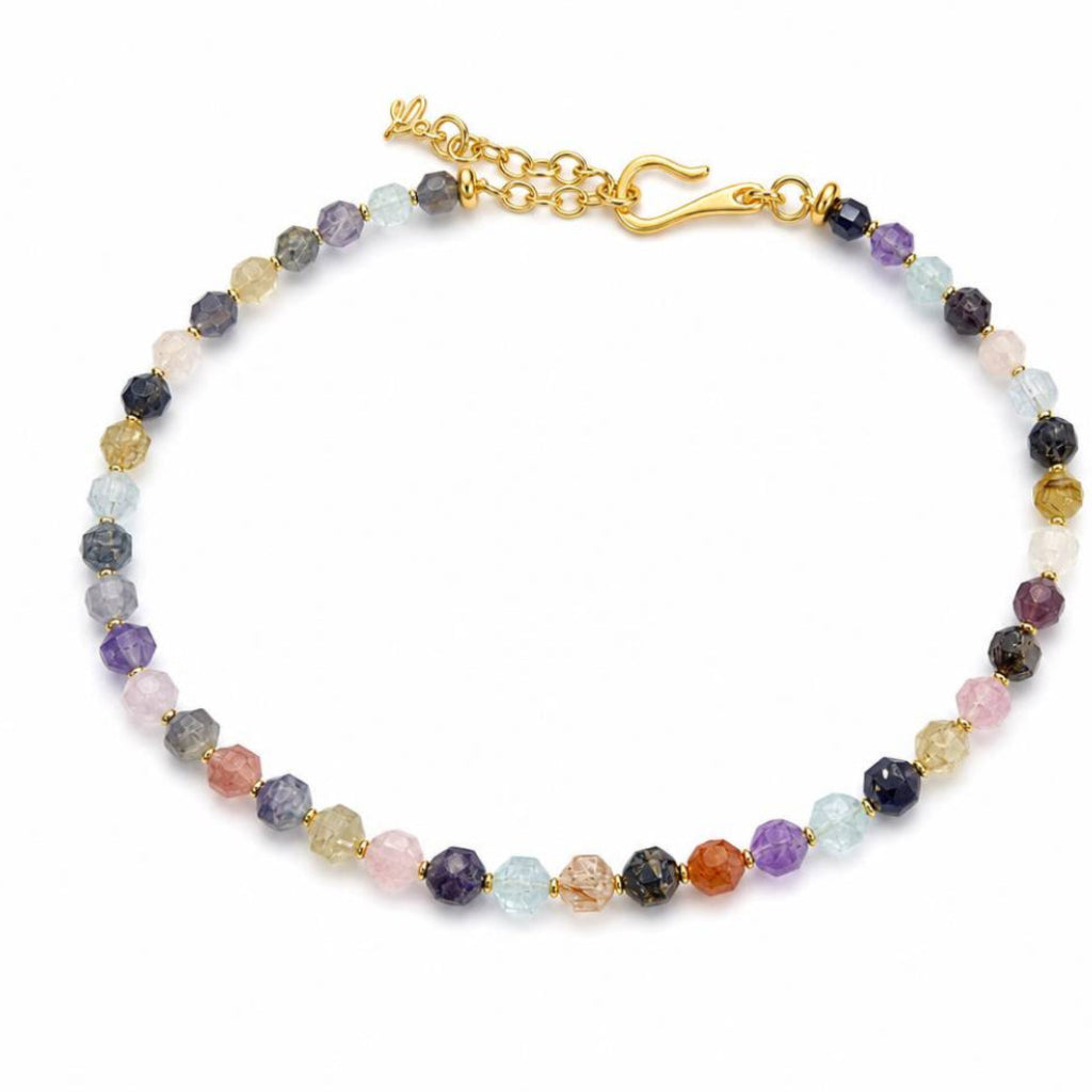 "FALL BEAUTY" Mix Stones Necklace