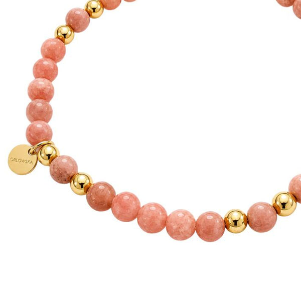 “RHONA” 4MM Rhodochrosite Bracelet