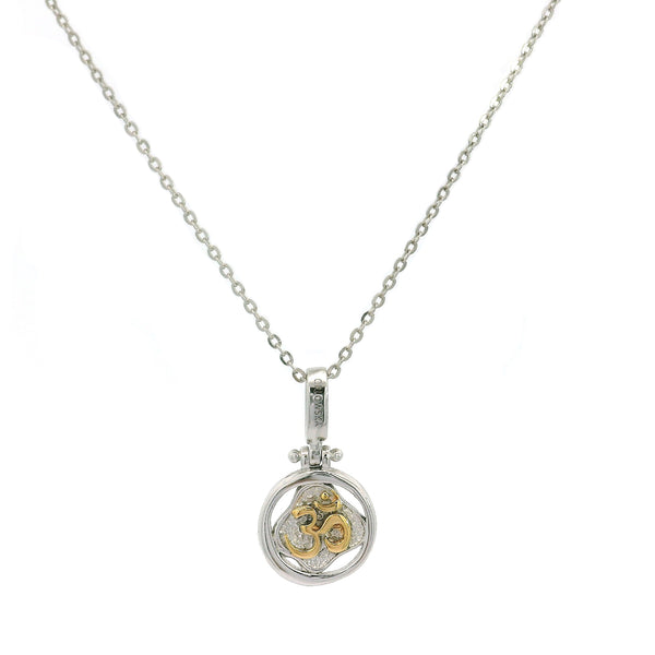 "AISHA" DOUBLE SIDED PENDANT NECKLACE