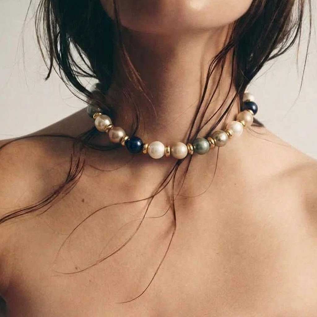 "Swarovski Pearl Party" Necklace