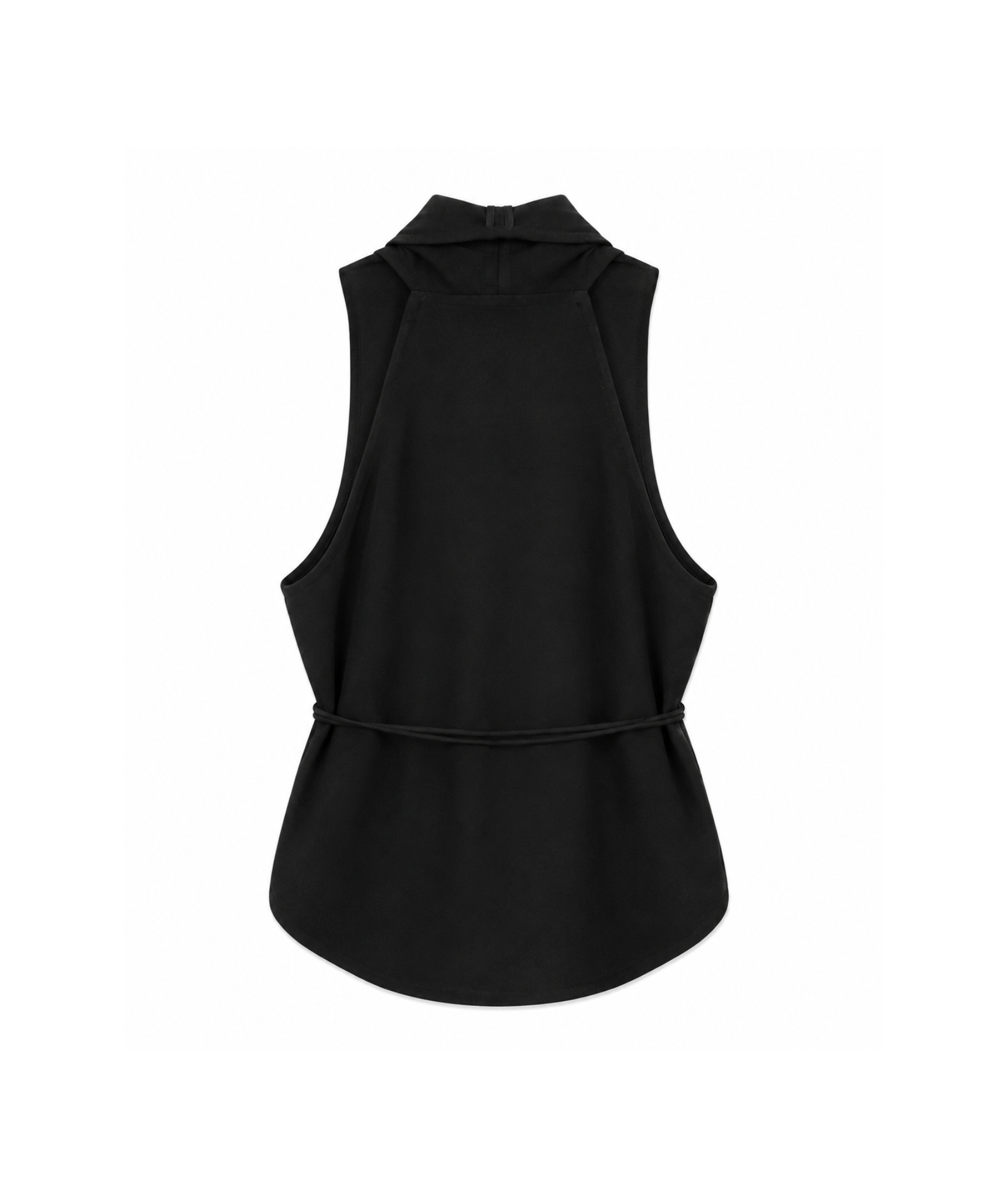 "LAUREN" BLACK WRAP STYLE TOP