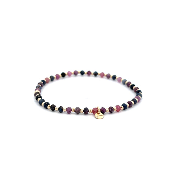 Exquisite "Peggy" Pink Sapphire Bracelet by Gosia Orlowska