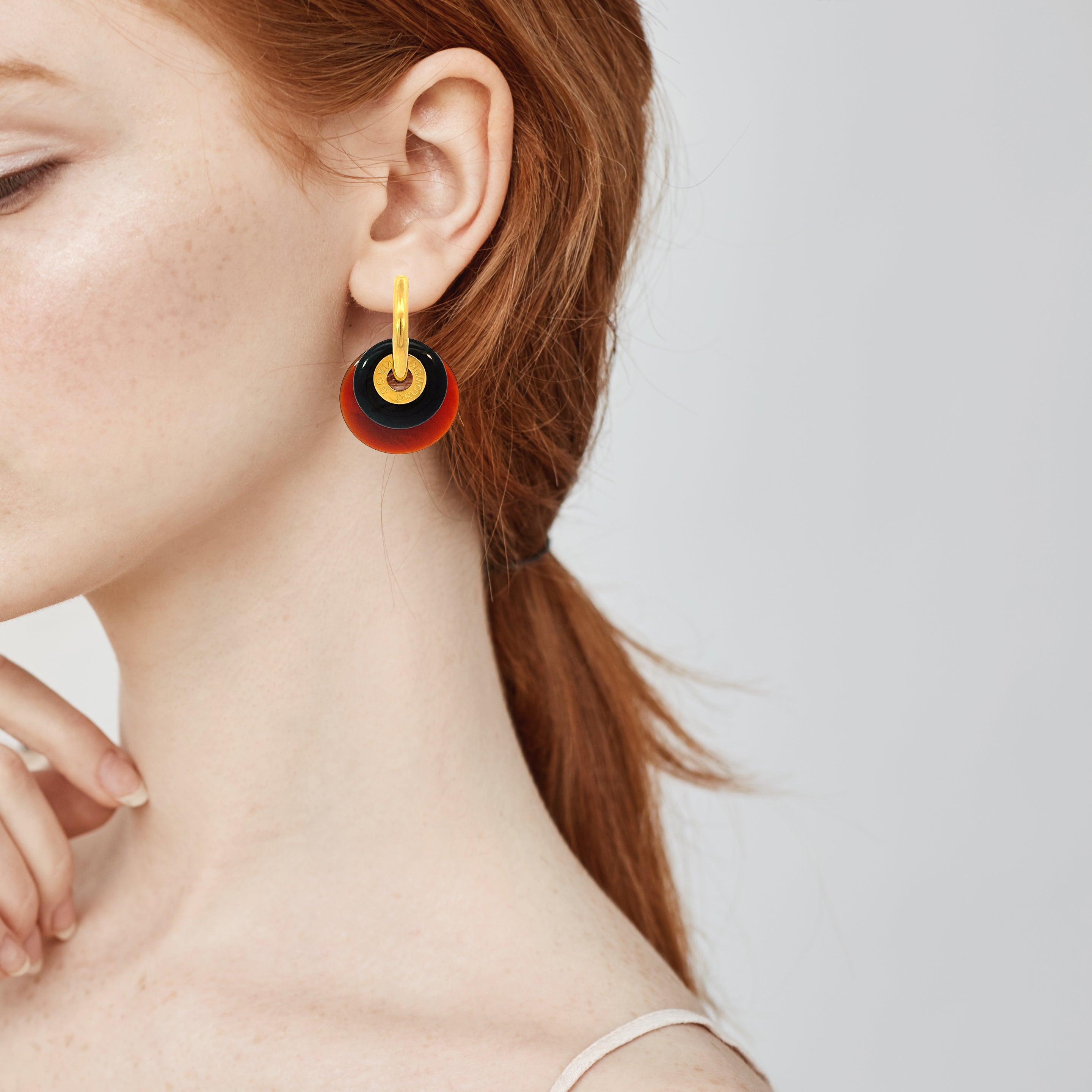 Shop Gosia Orlowska's Chocolate-Inspired Stone Earrings