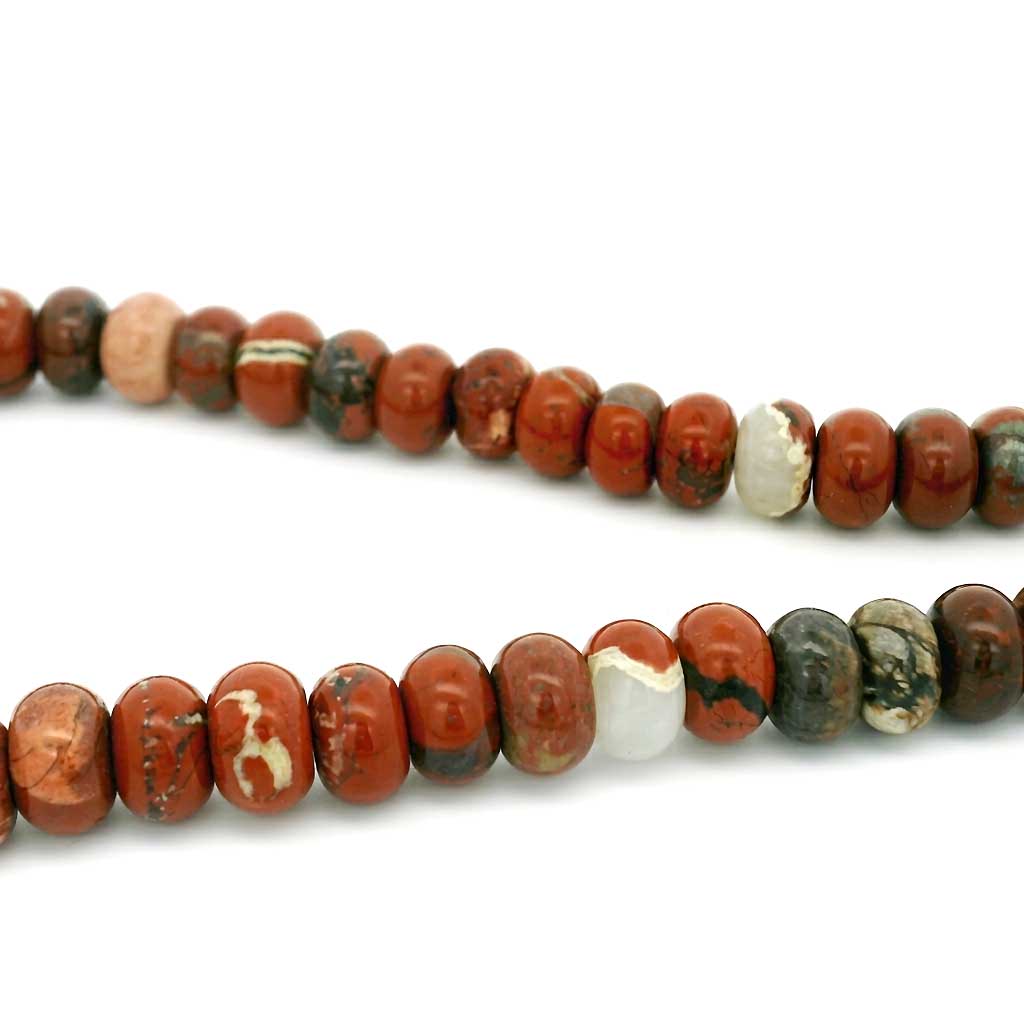 “Agnes” Gemstone Choker / Red Jasper