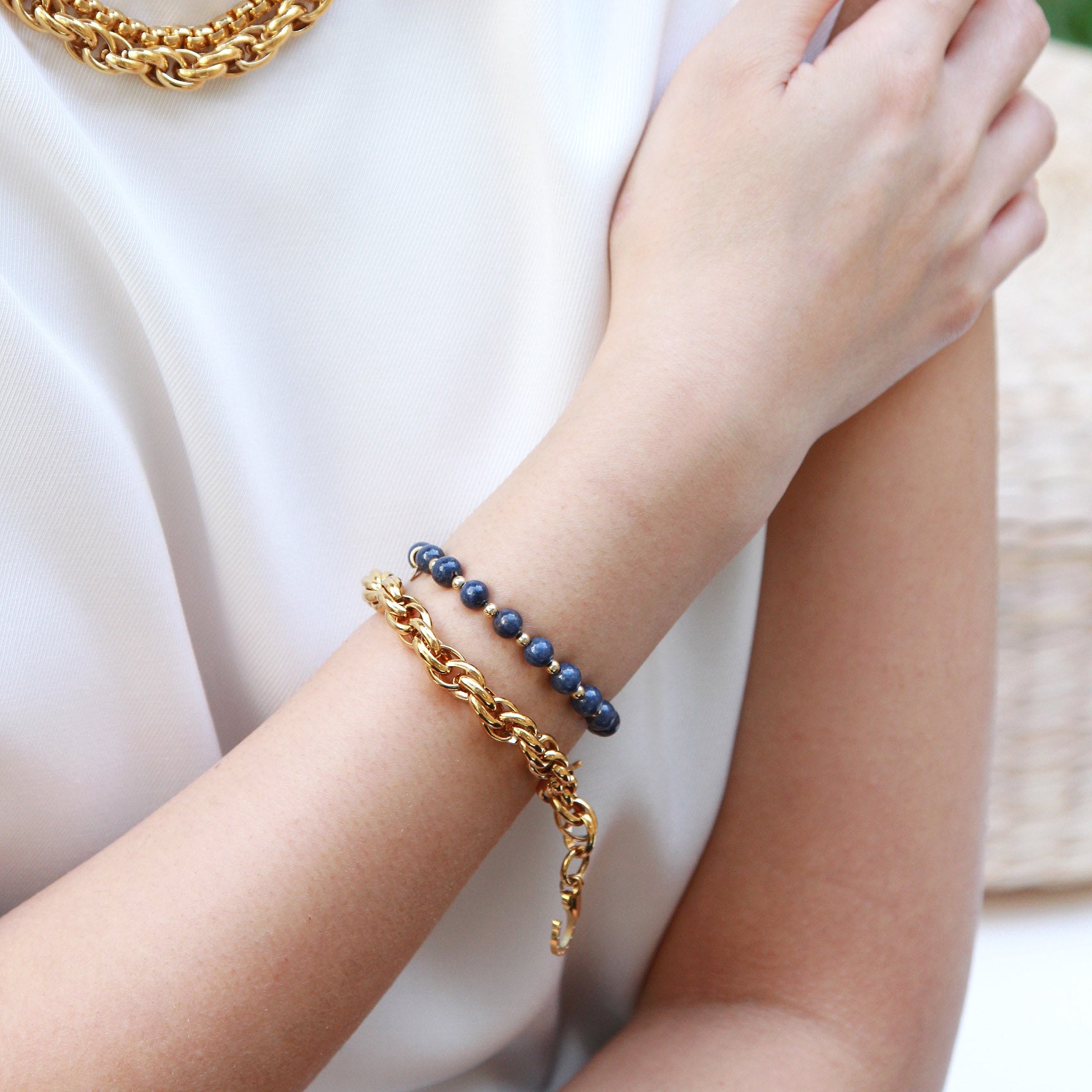 Exquisite SALMA 6MM Sapphire Bracelet Collection