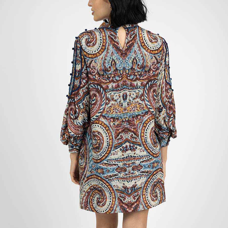 “Tango” Silk Mini Dress