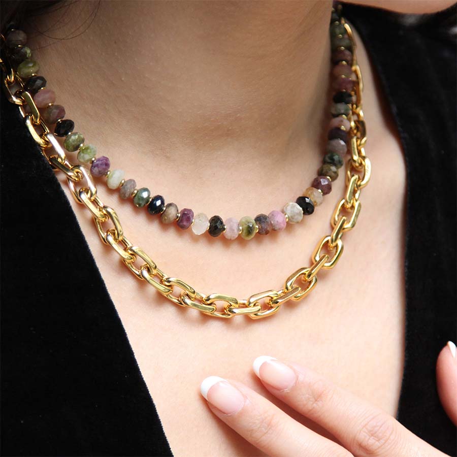 "SUGAR CANDY" Tourmaline Necklace