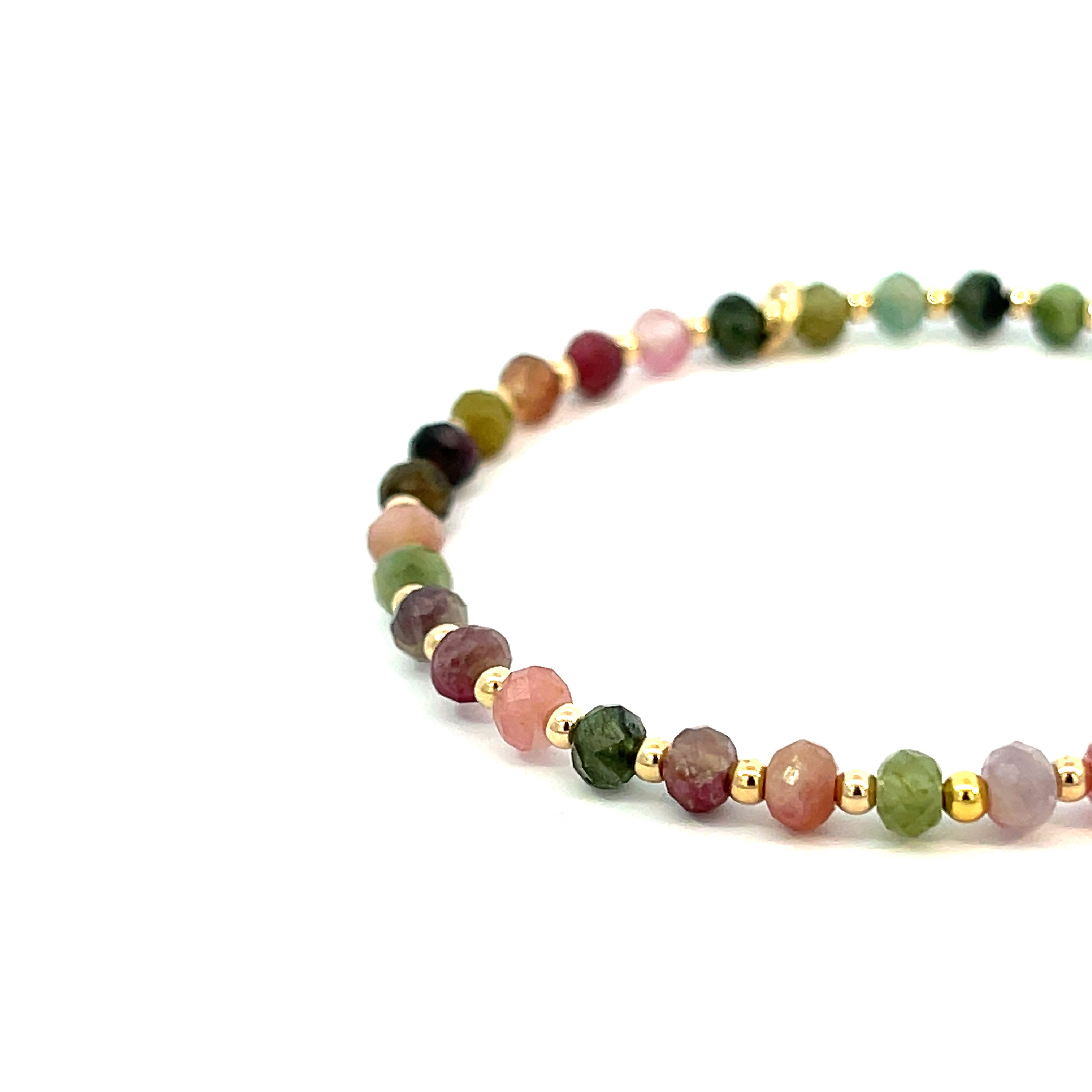 Authentic Bonnie 4mm Tourmaline Bracelet at Gosia Orlowska