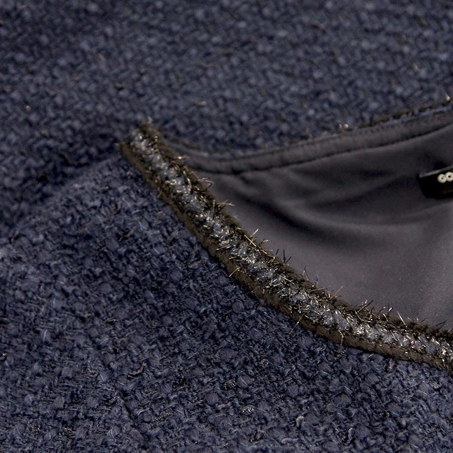 "Monica" Mix wool & cotton one-piece dress