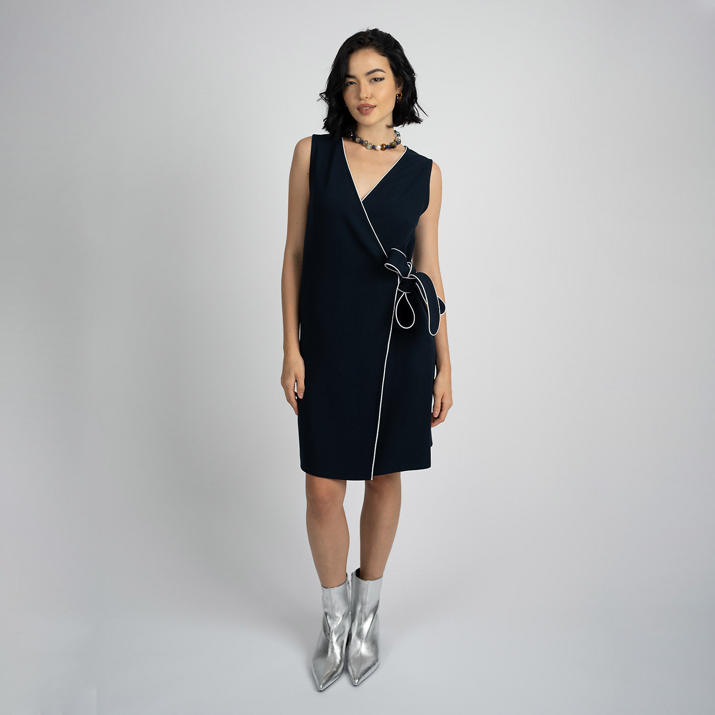 Discover Lauren’s Sleeveless Wrap Dress Now