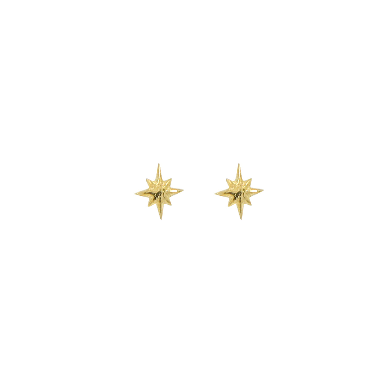 9K Mini Star Earrings
