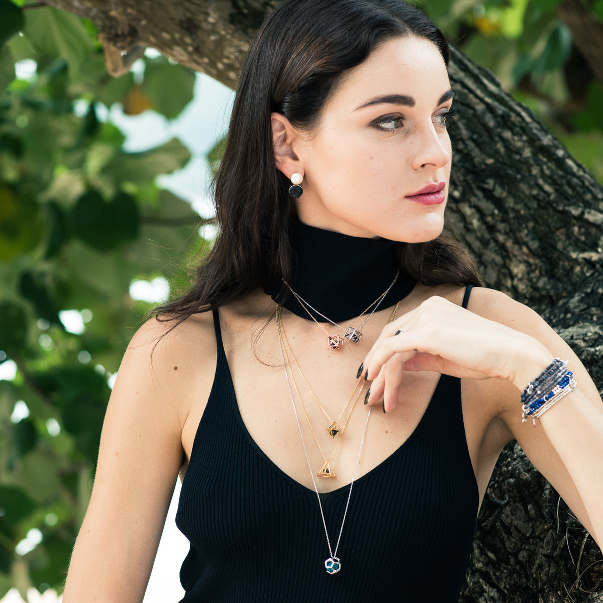 Stability in Style: Gosia Orlowska's "Sophia" Earth Element Necklace